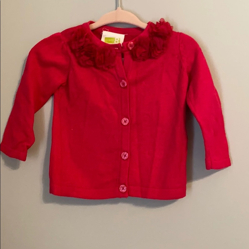 Deep pink Cardigan